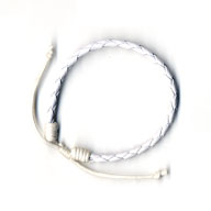 商品番号(LCB002):ブレスレット･レザー・テール[4mm]